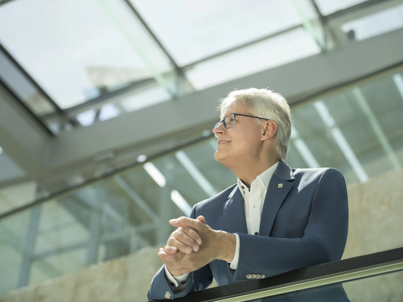 Winfried Schröter im Führungskräftetraining